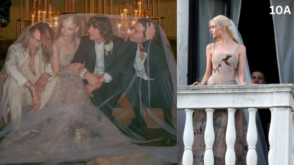 Anya Taylor-Joy's Wedding Dress_ Custom Dior, Both Times